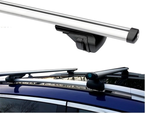 Lockable aluminium roof rack - aluminium,