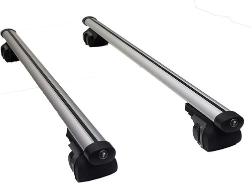 Lockable aluminium roof rack - aluminium,